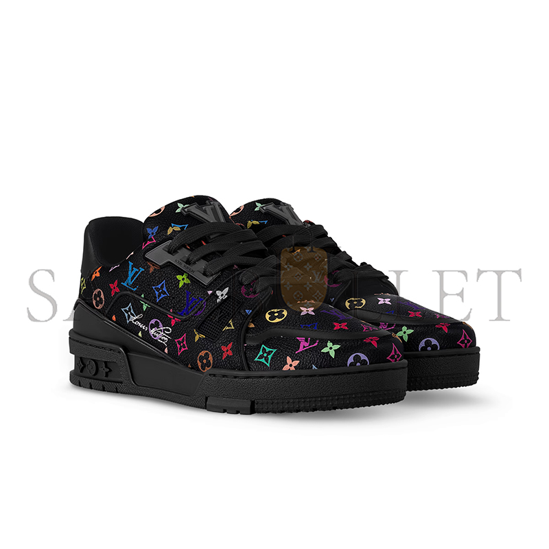 LOUIS VUITTON MURAKAMI LV X TM LV TRAINER SNEAKER 1AGZDX
